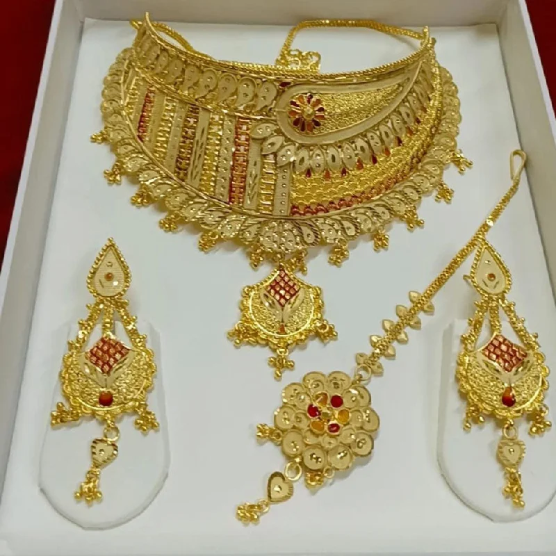 Pari Art Jewellery Forming Choker Necklace Set