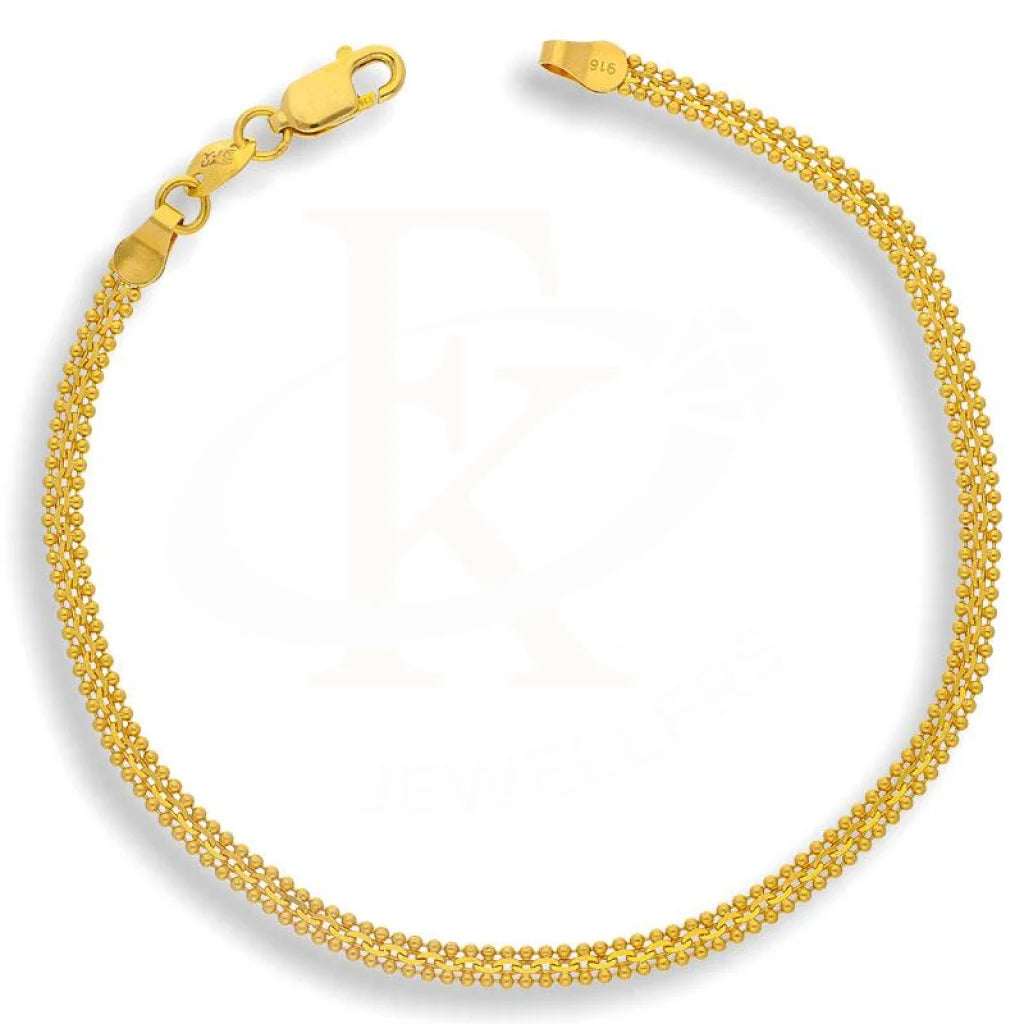 Gold Bracelet 22KT - FKJBRL22K2217