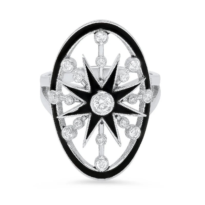 Black Monoceros Ring