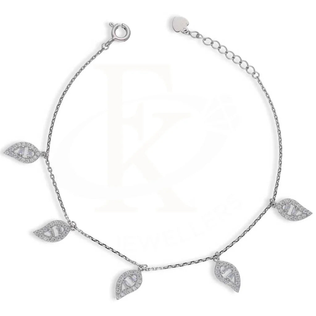 Sterling Silver 925 Leaf Bracelet - FKJBRLSL2806