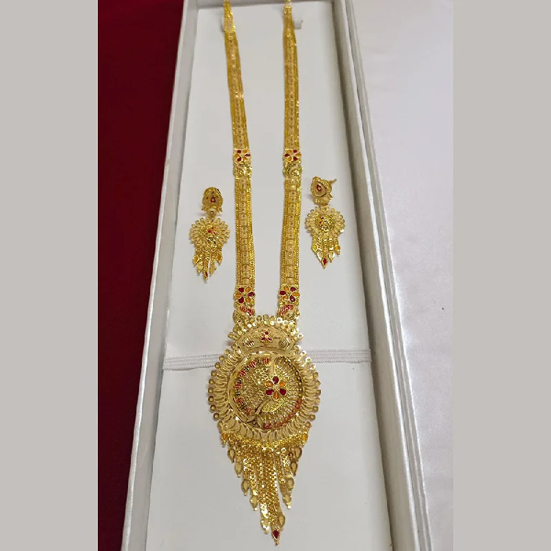 Pari Art Jewellery Forming Long Necklace Set