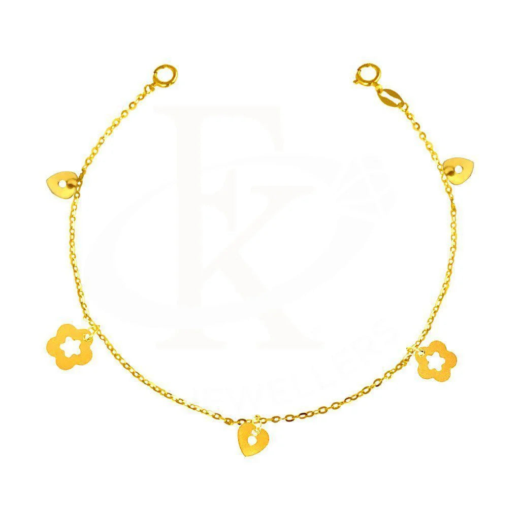 Gold Hanging Bracelet 18KT - FKJBRL2024