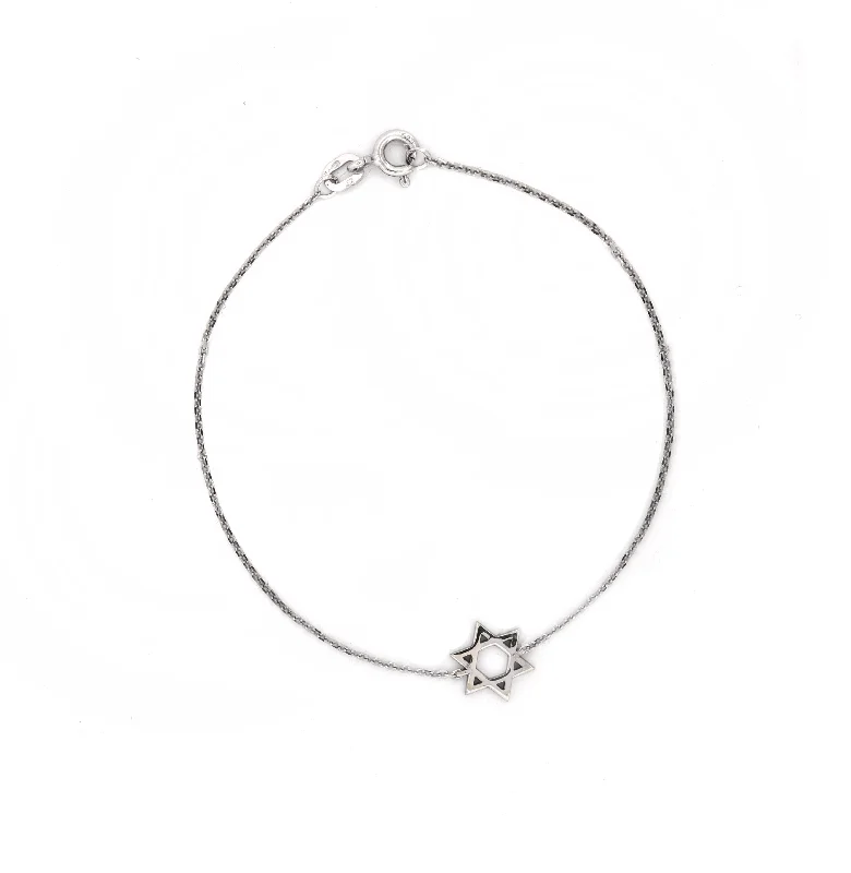 STAR OF DAVID -BRACELET 14K