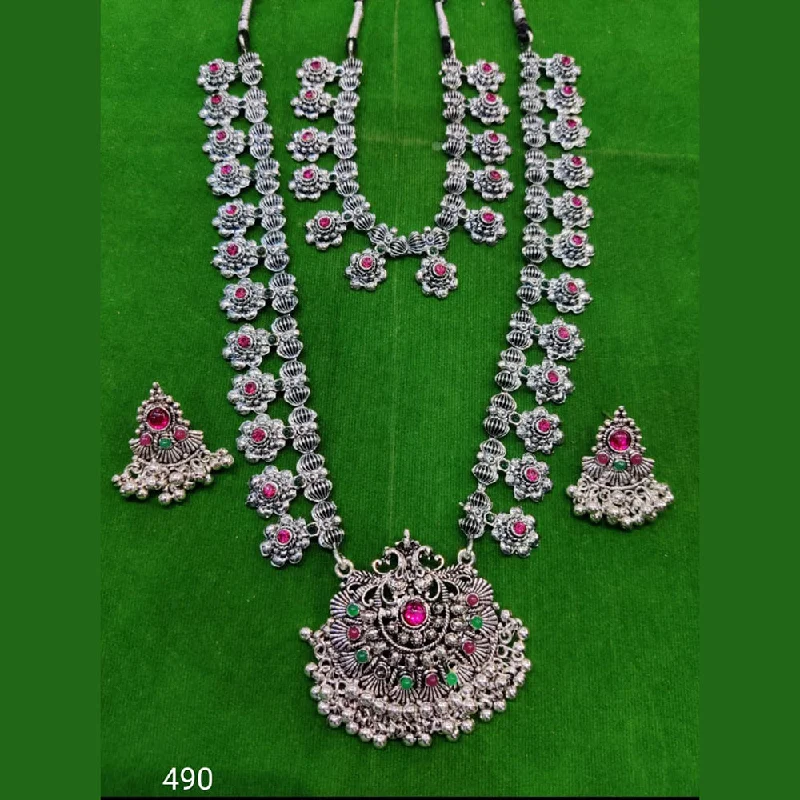 Manisha Jewellery Oxidised Necklace Set