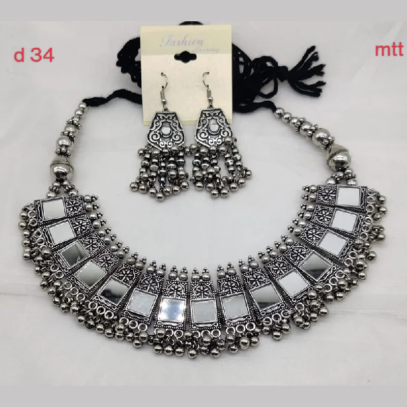 Manisha Jewellery Oxidised Plated Necklace Set