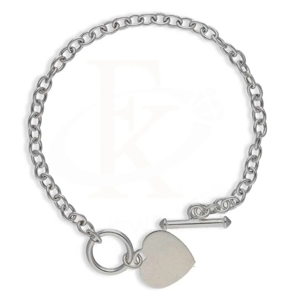 Sterling Silver 925 Men's Curb Bracelet - FKJBRLSL2900