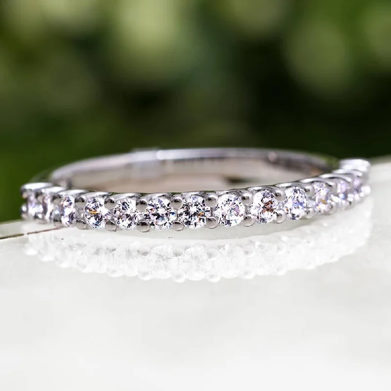 1/2 CTW Diamond Anniversary Band With U Shaped Prong Setting