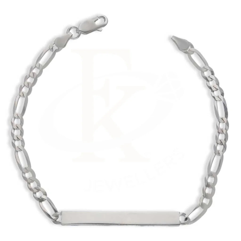 Sterling Silver 925 Men's Figaro Bracelet - FKJBRLSL2871