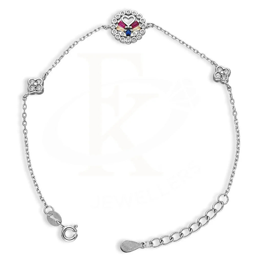 Sterling Silver 925 Heart Bracelet - FKJBRLSL2629