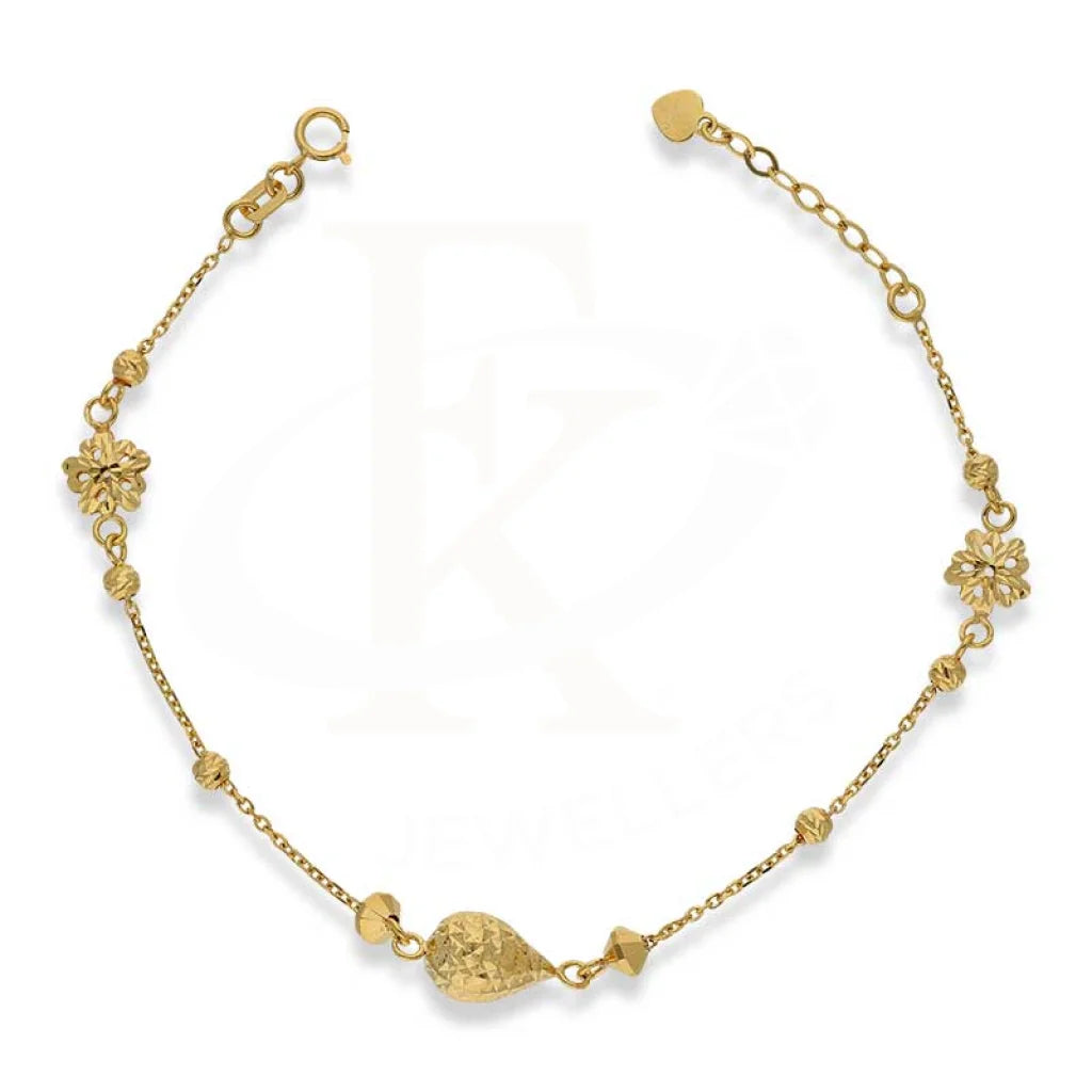 Gold Charm Bracelet 18KT - FKJBRL18K2978