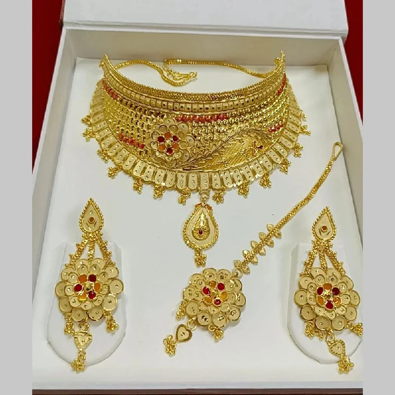 Pari Art Jewellery Forming Choker Necklace Set