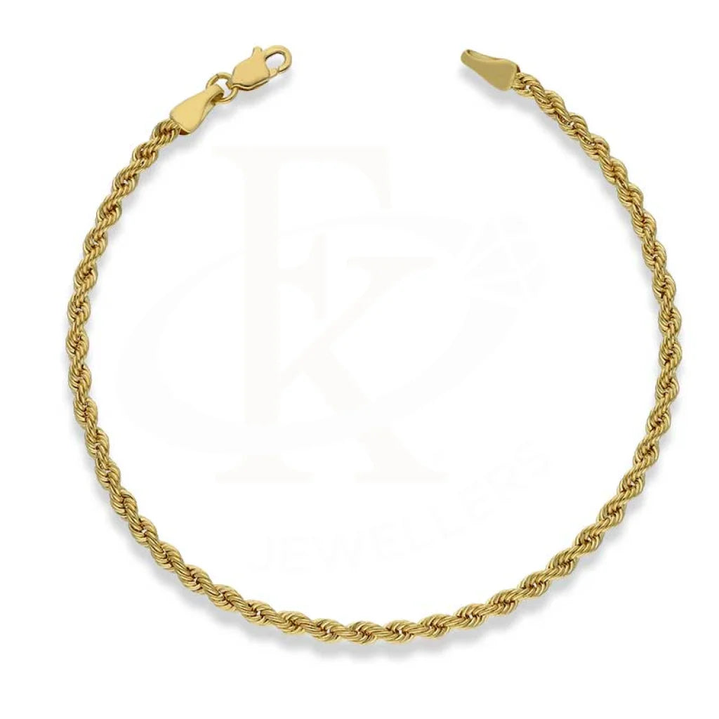 Gold Rope Bracelet 18KT - FKJBRL18K2968