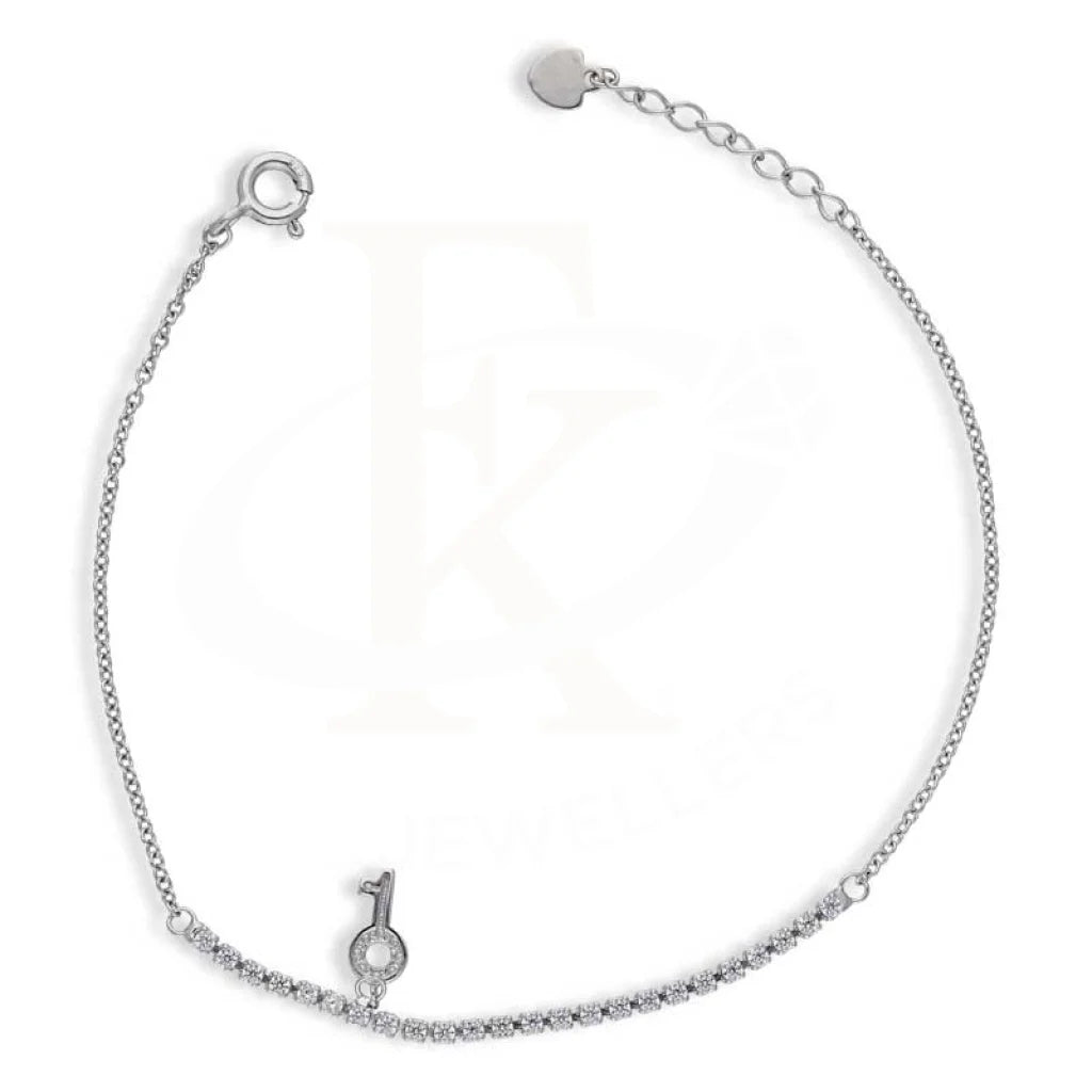 Sterling Silver 925 Key Bracelet - FKJBRLSL2822