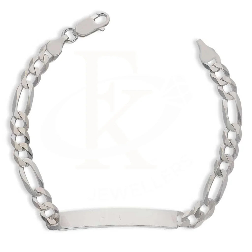 Sterling Silver 925 Men's Figaro Bracelet - FKJBRLSL2880