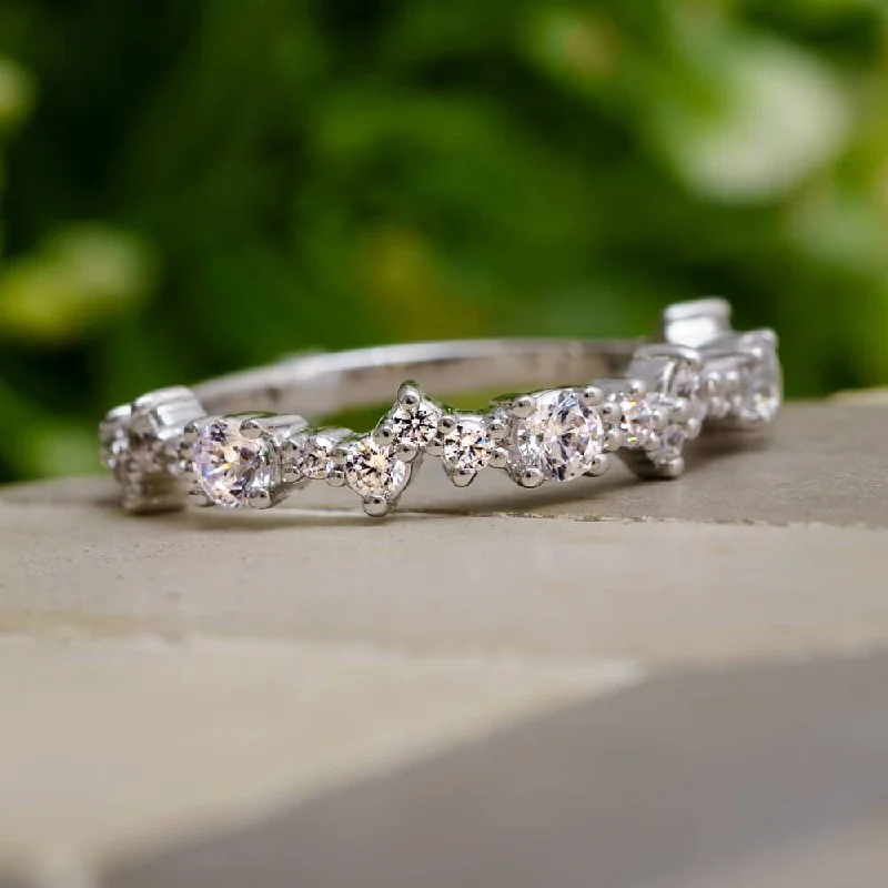 1/2 CTW Gorgeous Diamond Stackable Anniversary Band